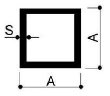 Aluminiumprofile Vierkantrohre